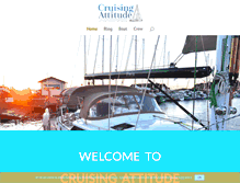 Tablet Screenshot of cruisingattitude.com